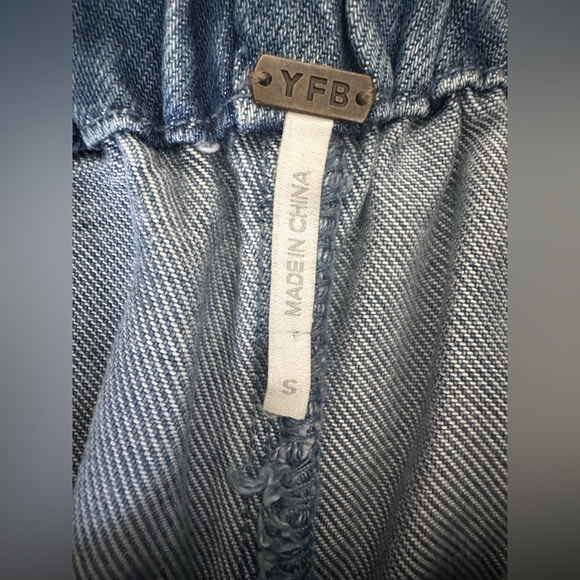 YFB Young Fabulous & Broke Wide Leg Denim Pants – Size S | High Rise - Picture 6 of 7